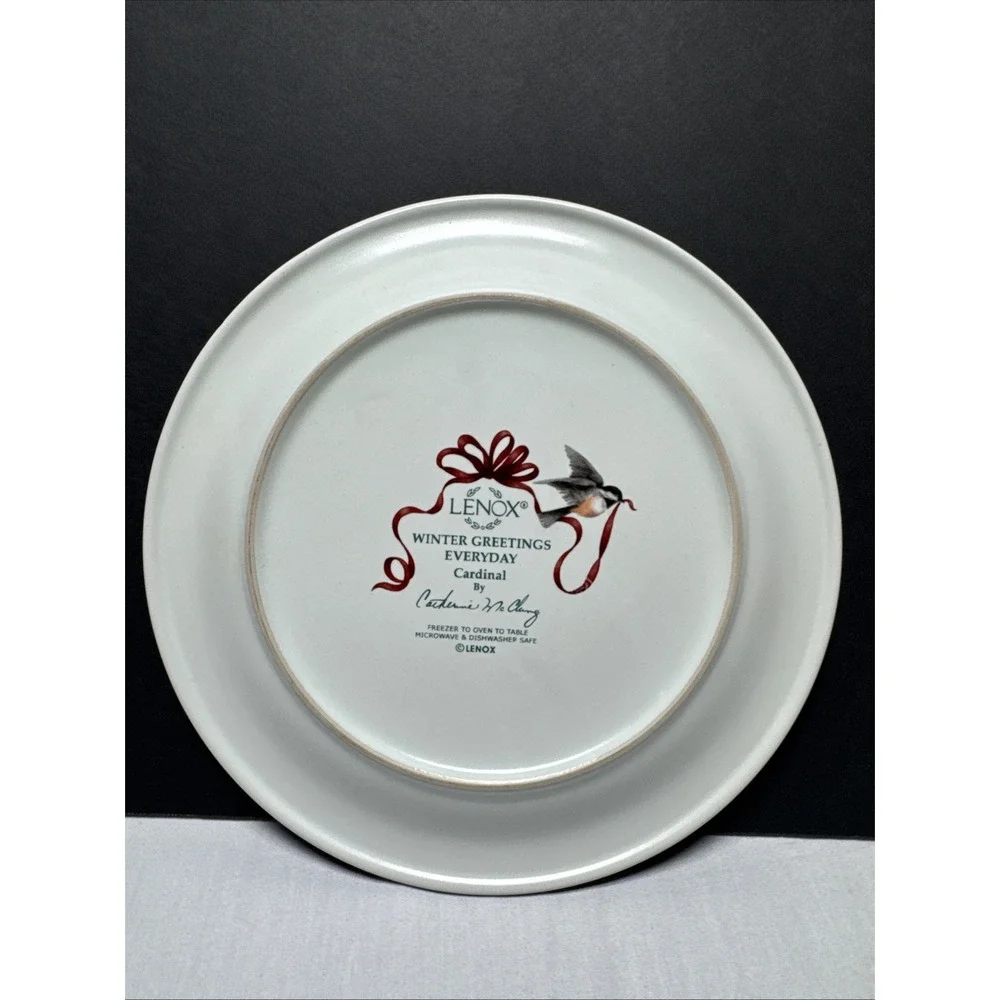 2 LENOX Winter Greetings 8.5